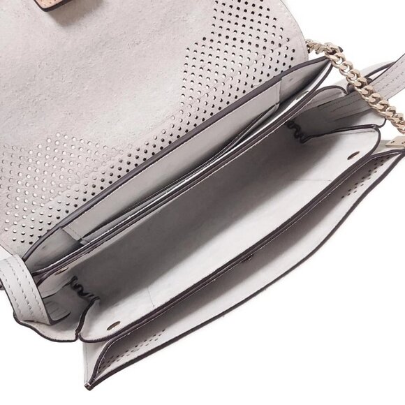 Chloe Faye Small Shoulder Bag - Light gray Brown Multi Leather Suede 364-080625 - Picture 7 of 9